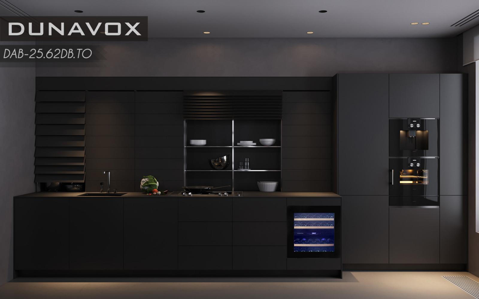 Купить Встраиваемый винный шкаф DUNAVOX DAVG-25.63DB.TO — Фото 3