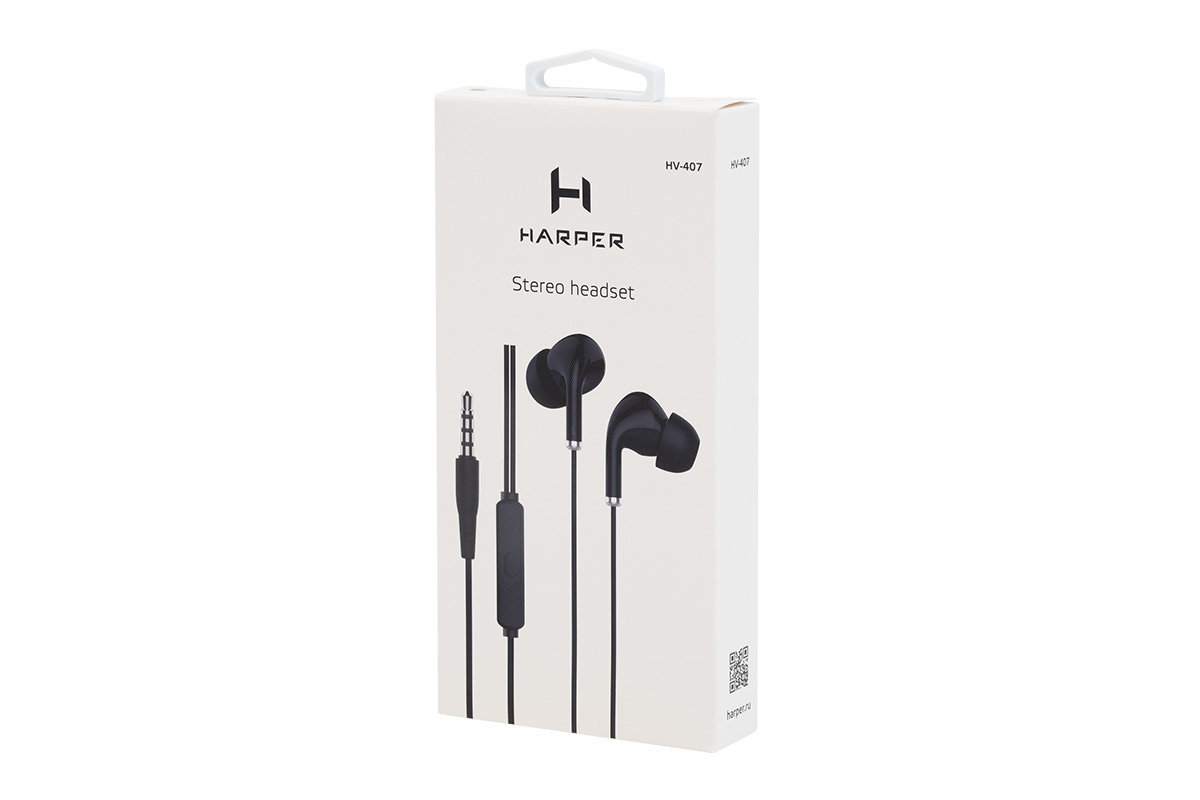 Купить Наушники HARPER HV-407 black — Фото 2