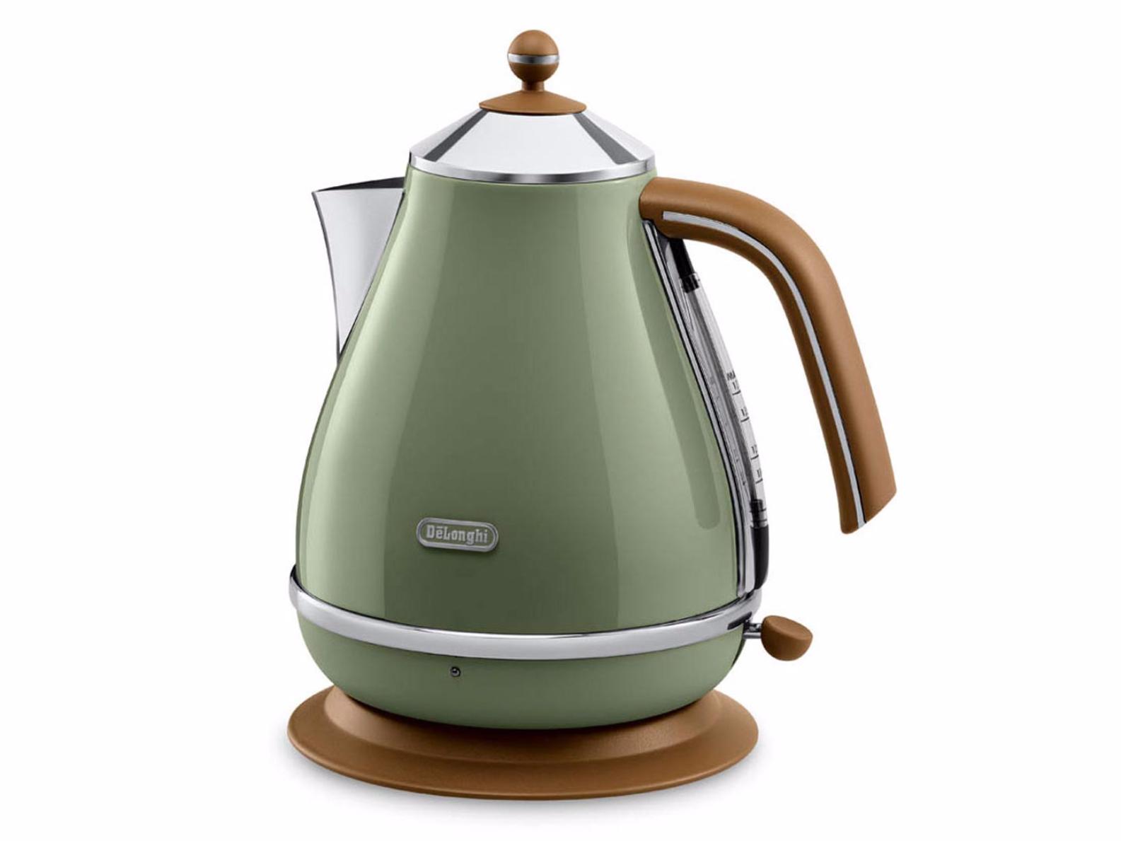 Чайник Delonghi KBOV 2001 GR																		 — описание, фото, цены в интернет-магазине PT Stores