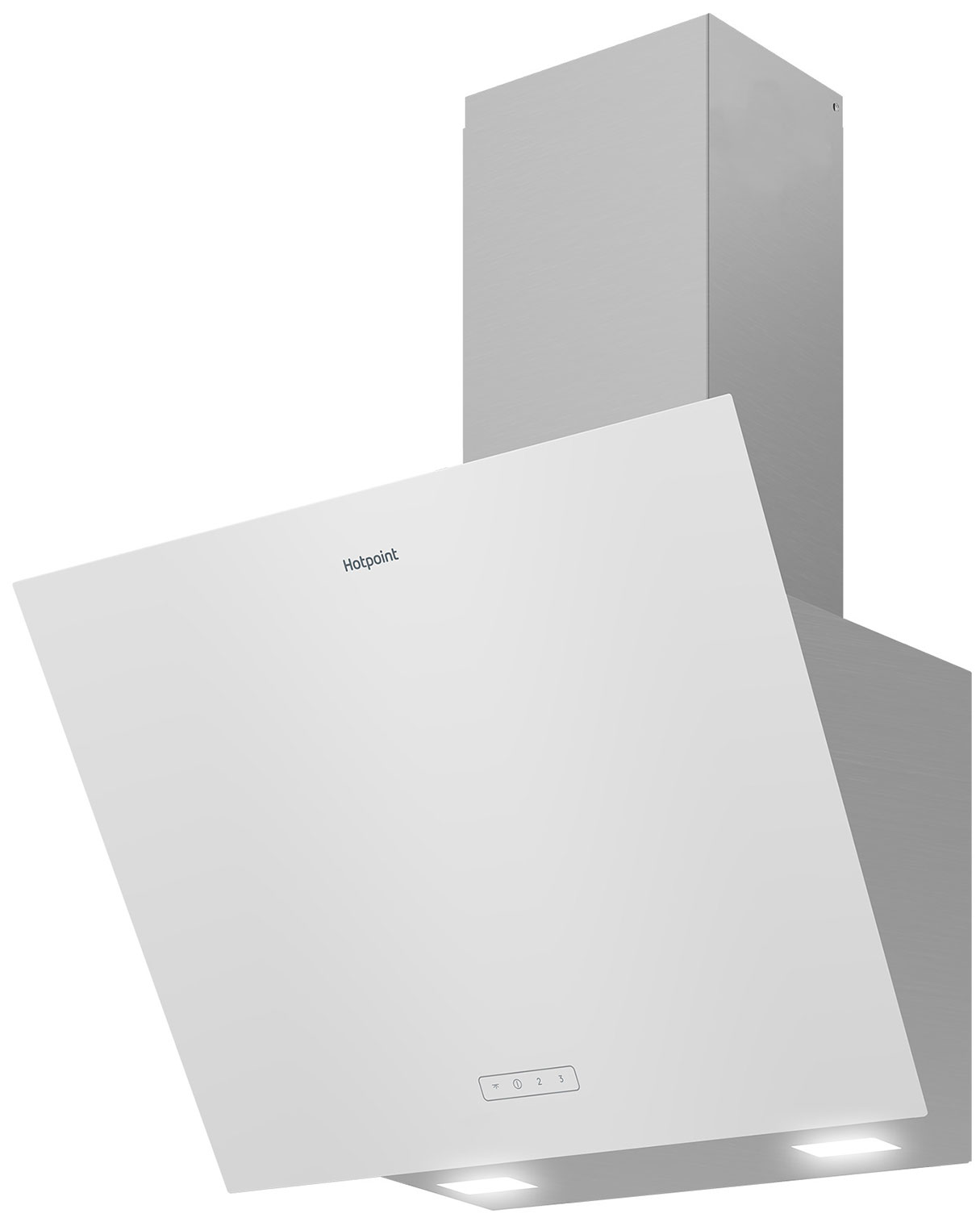 Купить Наклонная вытяжка Hotpoint HPHV 62FLT WH — Фото 2