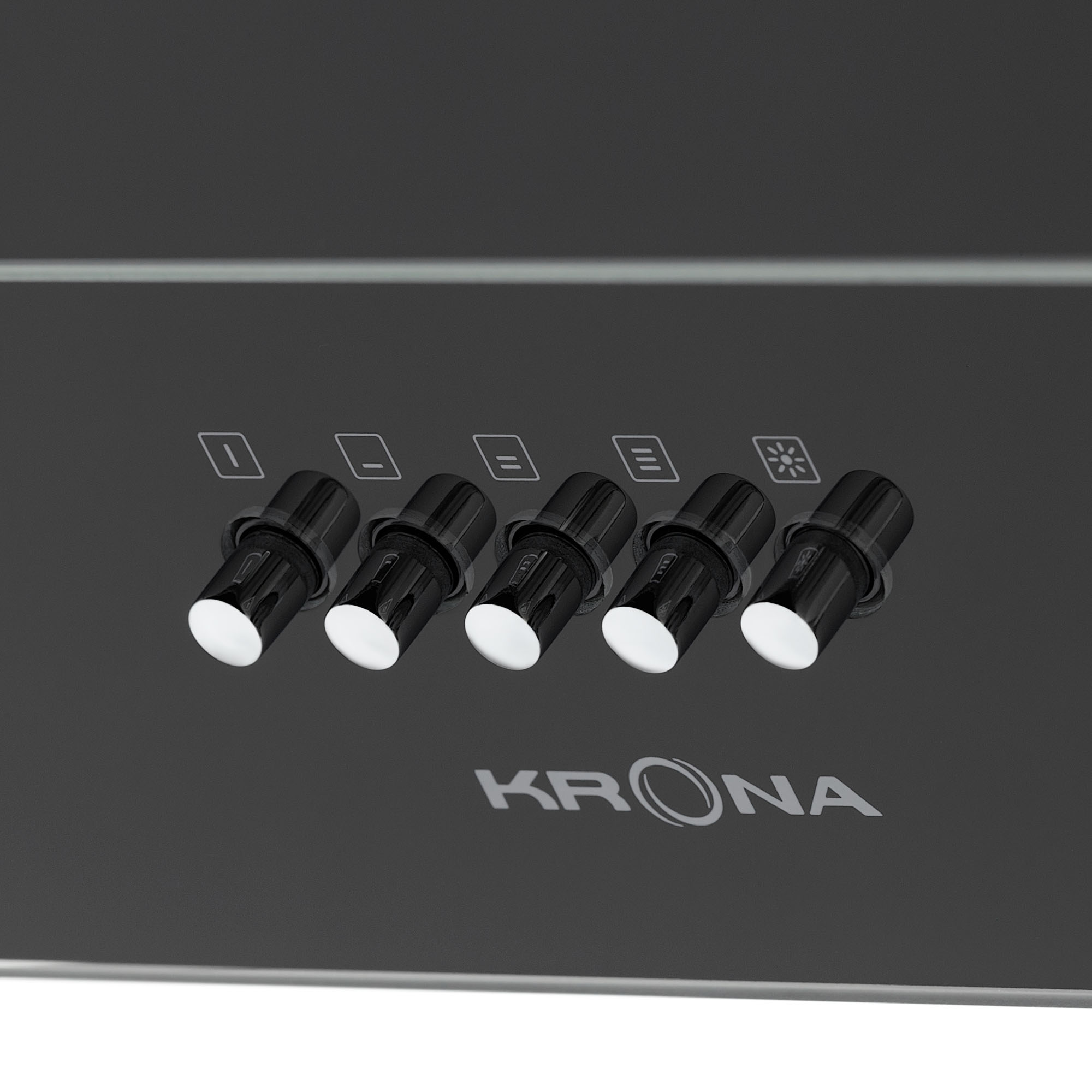 Купить Наклонная вытяжка KRONA VEREIN II 600 BLACK PB — Фото 8