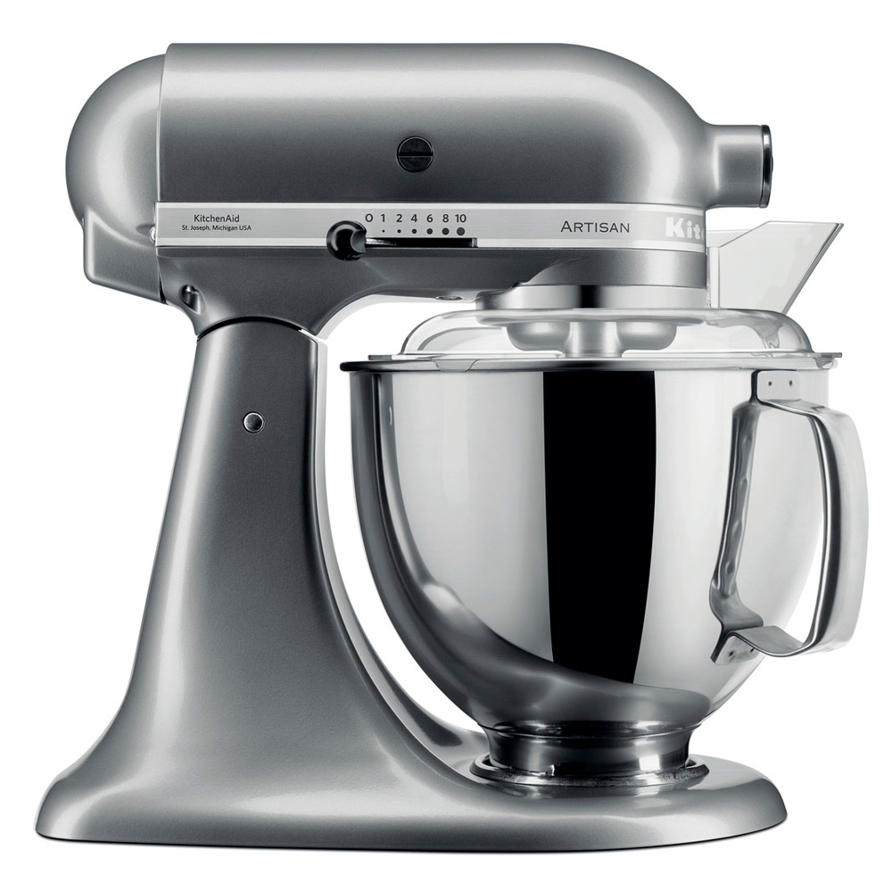 Миксер KitchenAid 5KSM175PSECU серебристый																		 — описание, фото, цены в интернет-магазине PT Stores