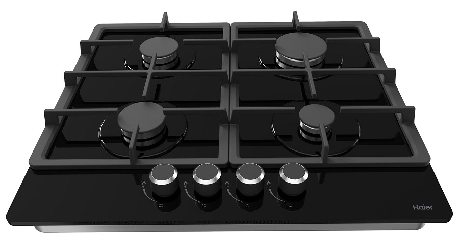 Газовая варочная панель Haier HHX-G64CNB																		 — описание, фото, цены в интернет-магазине PT Stores