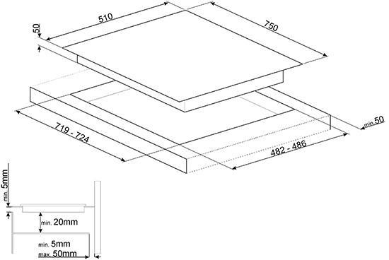 Купить Варочная панель SMEG PM6721WLDX — Фото 2
