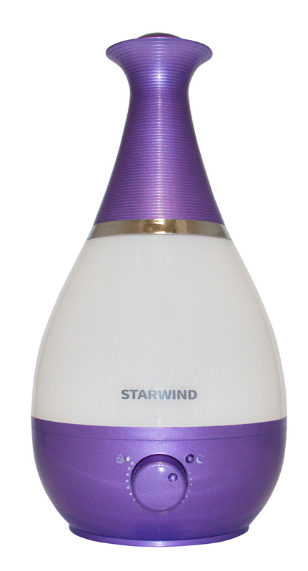 Увлажнитель воздуха Starwind SHC1221 фиолетовый																		 — описание, фото, цены в интернет-магазине PT Stores