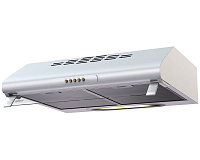 Плоская вытяжка KRONA KAREN 600 white push button