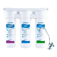 Фильт для воды АКВАФОР Фильтр Трио Fe трехступенчатый B-510-08-02-07