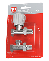 Royal Thermo Набор ручной регулировки радиатора, прямой 1/2"
