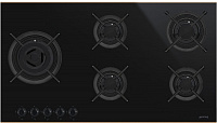 Газовая варочная панель SMEG PV695LCNR