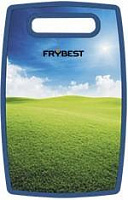 Frybest SH373BP бамбуковая доска с антибактериальным покрытием 30*20 SKY											