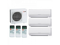 Кондиционер MITSUBISHI ELECTRIC MSZ-HJ25VA-ER1?2 + MSZ-HJ35VA-ER1/MXZ-3HJ50VA-ER1 (комплект)
