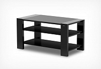 ALTEZA TV-2783 черный матовый+черное ст.