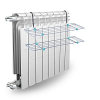 Сушилка для белья НИКА Сушилка Ника на радиатор СБ6-65/Б белая