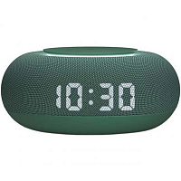 MAIL.RU Умная колонка Капсула мини c голосовым помощником Марусей  хвойный зеленый