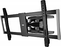 Кронштейн Hama Fullmotion TV Premium черный 37"-90"