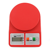 Кухонные весы HOME-ELEMENT HE-SC930 яркий рубин