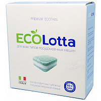 LOTTA Таблетки для ПММ ECO All in 1 60 шт + очистка1 шт