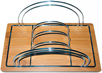 Frybest DSF001 Подставка бамбуковая для четырех досок											