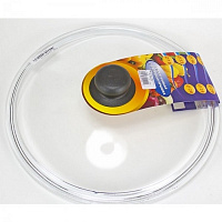 Васильевское стекло 4928  Крышка высокая стекл. 28 см