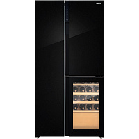 Холодильник SIDE-BY-SIDE HIBERG RFS-700DX NFGB inverter Wine