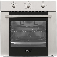Встраиваемый газовый духовой шкаф RICCI RGO-640IX