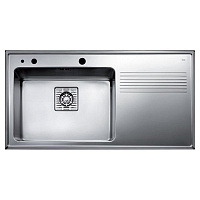 TEKA FRAME 1B 1D PLUS RIGHT POLISHED клапан-автомат, диспенсер, коландер, решётка на сл