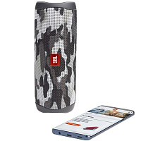 JBL FLIP 5 белый камуфляж