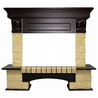 Electrolux Forte 30U (угловой) камень бежевый, шпон темный дуб