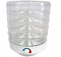 Сушилка для овощей и фруктов Спектр-Прибор Ветерок 500Вт 5лотков, повыш.производ. прозрачная