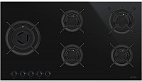 Газовая варочная панель SMEG PV695LCNX