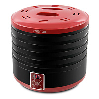 Сушилка для овощей и фруктов MARTA MT-1870 темный гранат