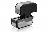 MICROPLANE Терка для чеснока, цвет: черный