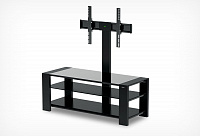 ALTEZA TV-32110 черный матовый+черное ст.