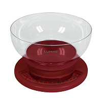 Кухонные весы LUMME LU-1303 красный